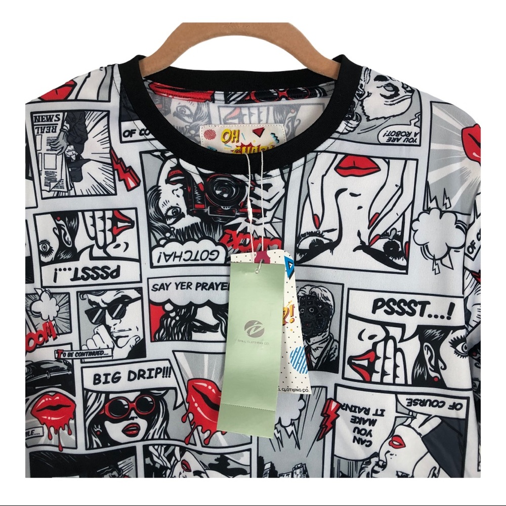 Oh Snap! Comic Strip Tee Shirt